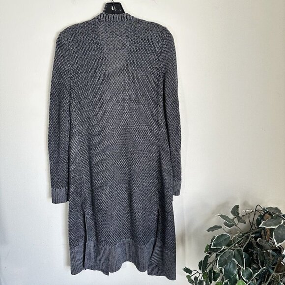 CAbi Womens XXS Style 3166 Lara Knit Gray Sweater Duster Cardigan Long Pockets - Picture 4 of 5